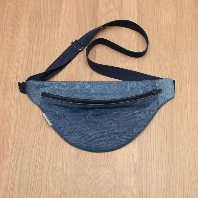 Sac banane en jeans