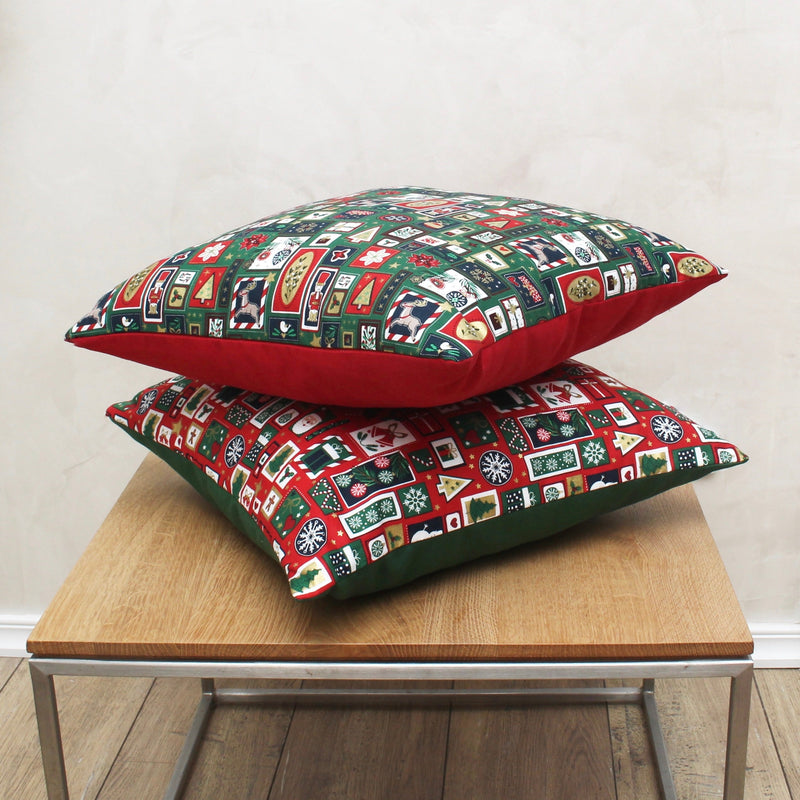 Housse de coussin " Noël"