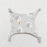 Doudou plat "Ourson gris"