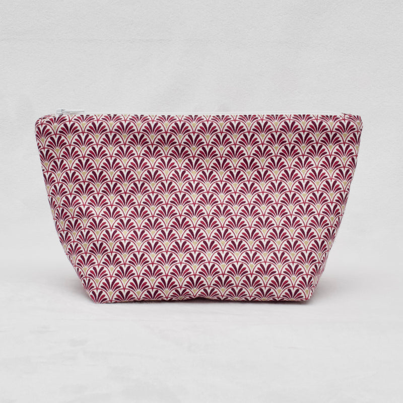 Trousse de rangement "Eventail violet"