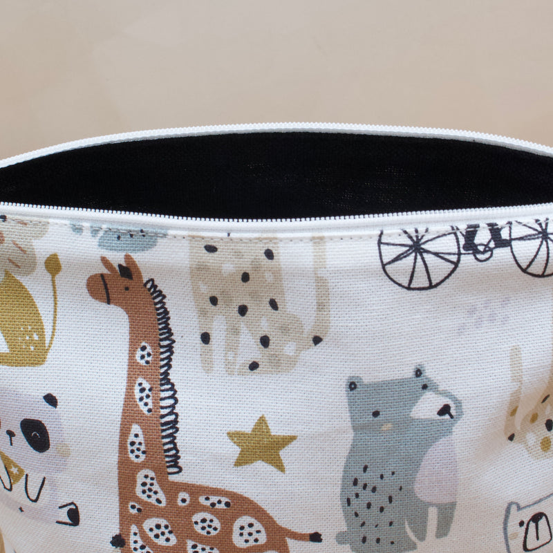 Trousse de rangement "Bicyclette, fond blanc"